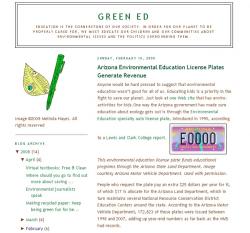 Green Ed - License Plate