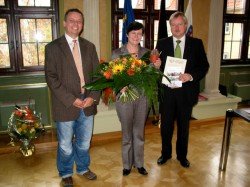 Besuch bei Ministerpräsidentin Lieberknecht November 2009