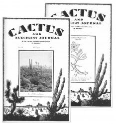 Das Cactus and Succulent Journal auf DVD
