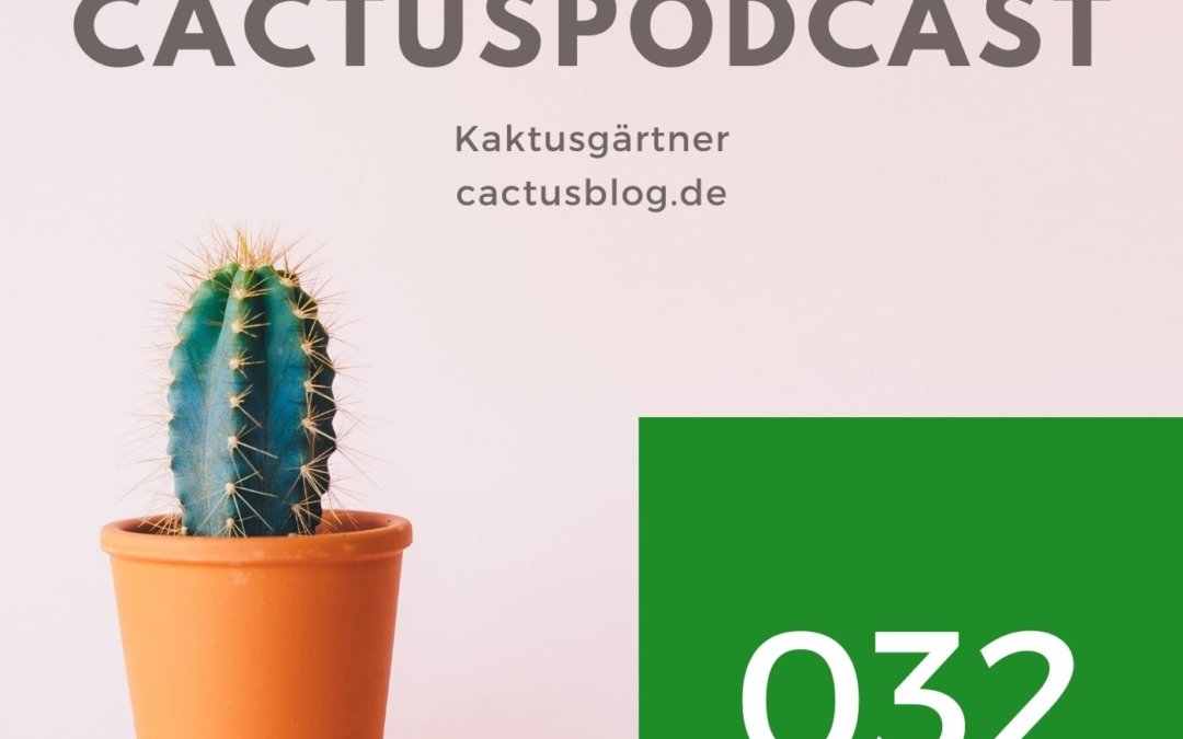 CactusPodcast – 032 Kakteenpflege – Epicactus – Blattkakteen Pflege im Herbst auf der BUGA Erfurt 2021
